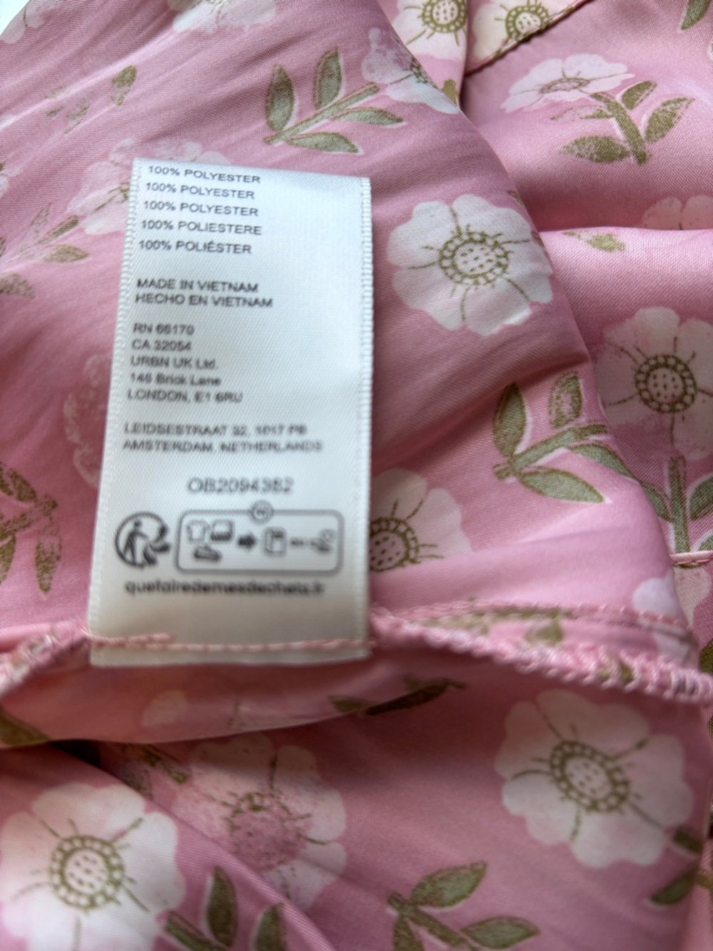 Free People Analise Printed Midi Skirt Pink Blush A Line High Rise Sz 12 NEW - Picture 12 of 16